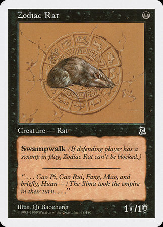 Zodiac Rat [Portal Three Kingdoms] | Rook's Games and More