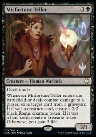 Misfortune Teller (Promo Pack) [Streets of New Capenna Commander Promos] | Rook's Games and More