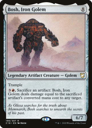 Bosh, Iron Golem [Commander 2018] | Rook's Games and More