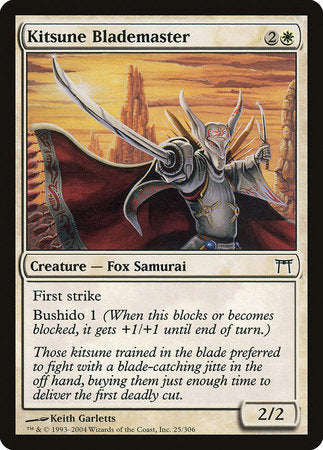 Kitsune Blademaster [Champions of Kamigawa] | Rook's Games and More