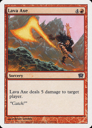 Lava Axe [Ninth Edition] | Rook's Games and More
