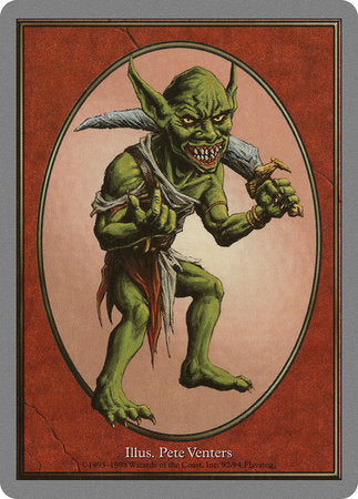 Goblin Token [Unglued Tokens] | Rook's Games and More