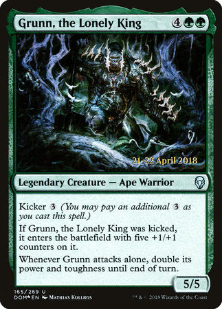 Grunn, the Lonely King [Dominaria Promos] | Rook's Games and More