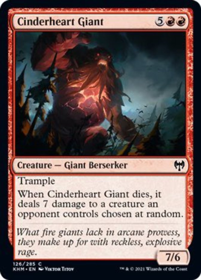 Cinderheart Giant [Kaldheim] | Rook's Games and More