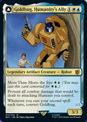 Goldbug, Humanity's Ally // Goldbug, Scrappy Scout [Universes Beyond: Transformers] | Rook's Games and More