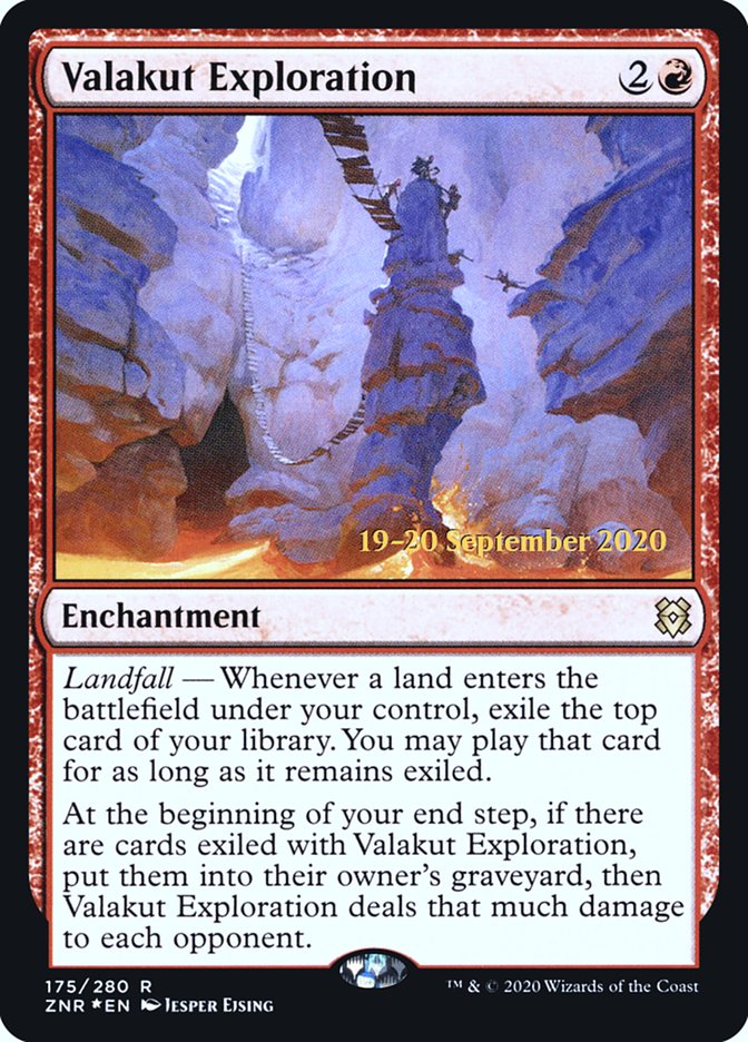 Valakut Exploration  [Zendikar Rising Prerelease Promos] | Rook's Games and More