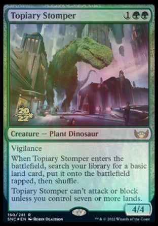 Topiary Stomper [Streets of New Capenna Prerelease Promos] | Rook's Games and More