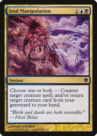 Soul Manipulation [Commander 2013] | Rook's Games and More