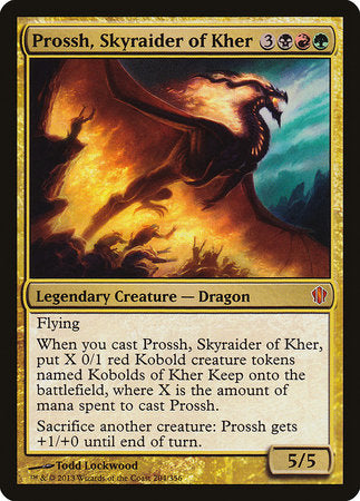 Prossh, Skyraider of Kher [Commander 2013] | Rook's Games and More