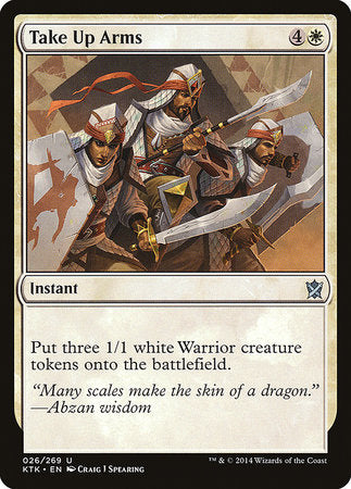 Take Up Arms [Khans of Tarkir] | Rook's Games and More