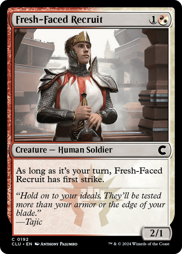 Fresh-Faced Recruit [Ravnica: Clue Edition] | Rook's Games and More