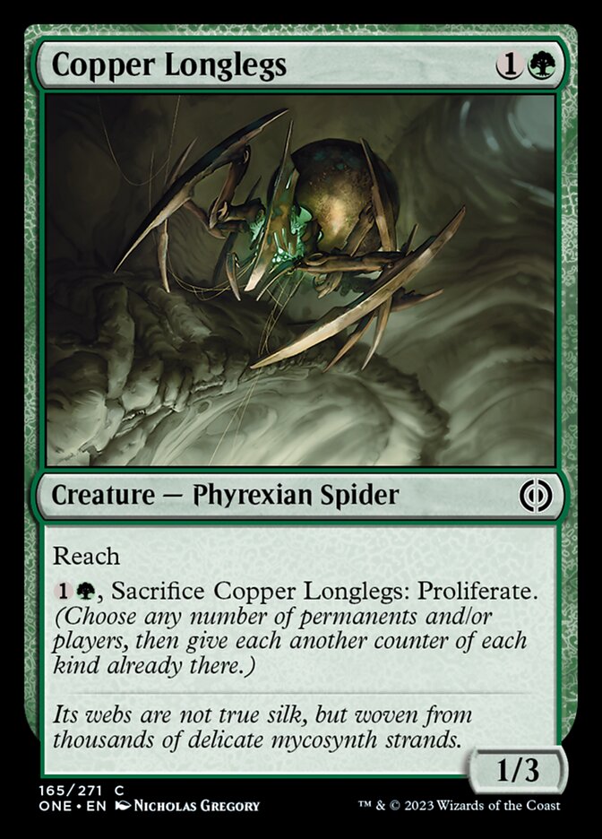 Copper Longlegs [Phyrexia: All Will Be One] | Rook's Games and More