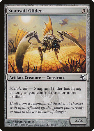 Snapsail Glider [Scars of Mirrodin] | Rook's Games and More