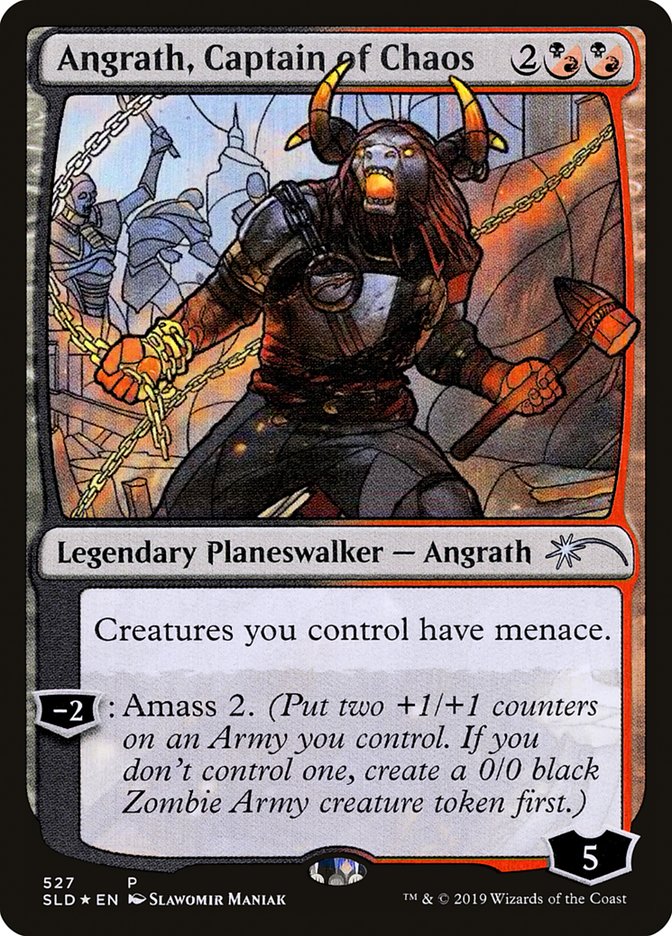 Angrath, Captain of Chaos (Stained Glass) [Secret Lair Drop Promos] | Rook's Games and More