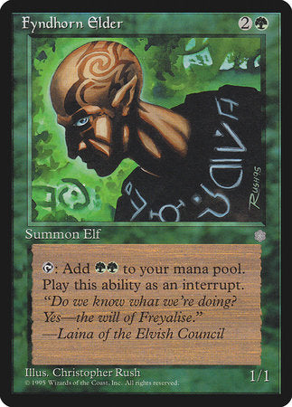 Fyndhorn Elder [Ice Age] | Rook's Games and More