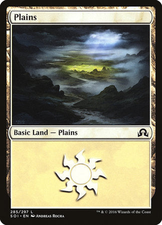 Plains (285) [Shadows over Innistrad] | Rook's Games and More