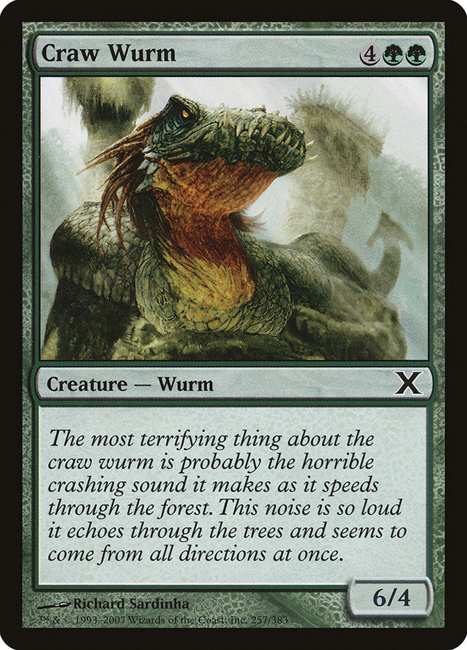 Craw Wurm [Tenth Edition] | Rook's Games and More