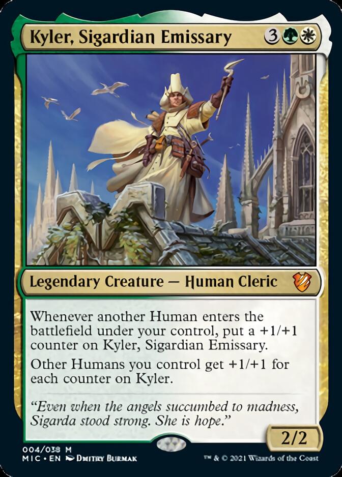 Kyler, Sigardian Emissary [Innistrad: Midnight Hunt Commander] | Rook's Games and More