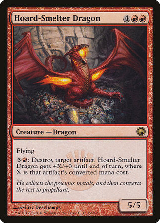 Hoard-Smelter Dragon [Scars of Mirrodin] | Rook's Games and More