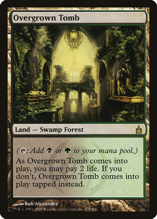 Overgrown Tomb [Ravnica: City of Guilds] | Rook's Games and More