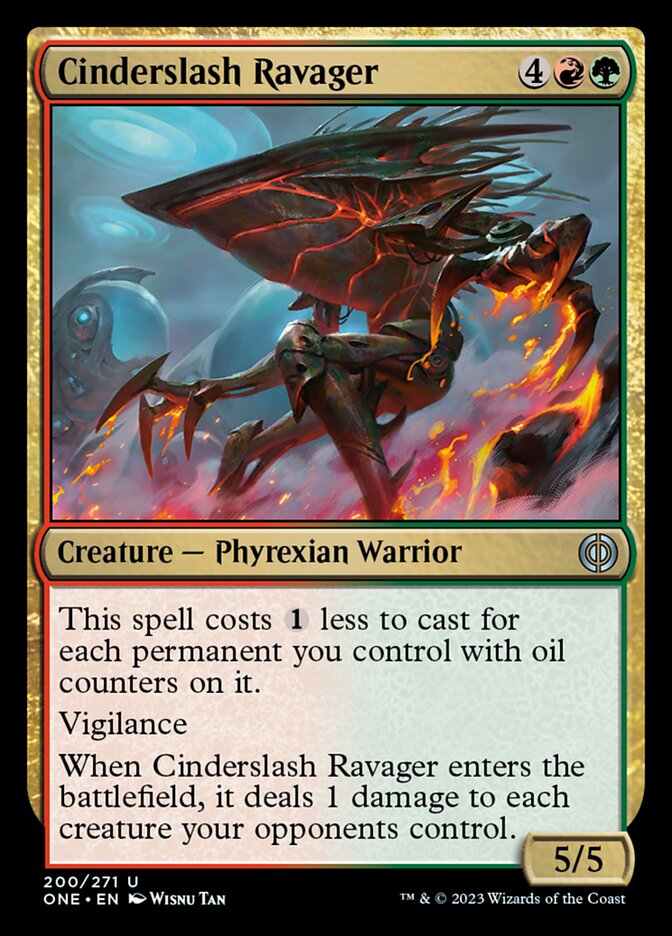 Cinderslash Ravager [Phyrexia: All Will Be One] | Rook's Games and More