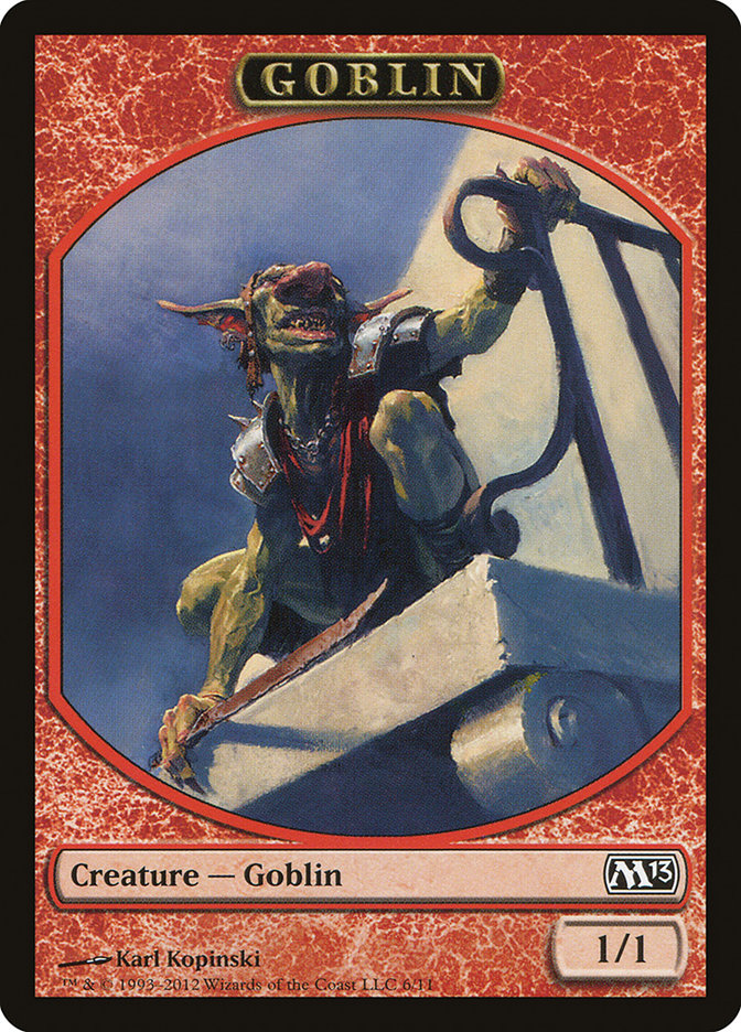 Goblin [Magic 2013 Tokens] | Rook's Games and More