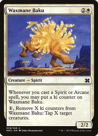 Waxmane Baku [Modern Masters 2015] | Rook's Games and More