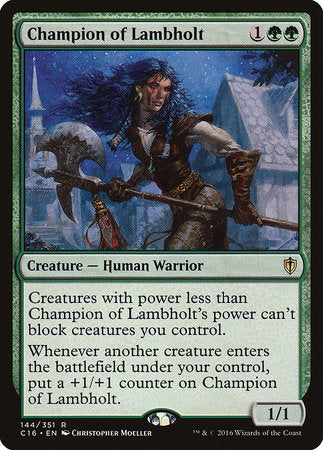 Champion of Lambholt [Commander 2016] | Rook's Games and More