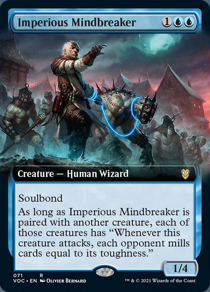 Imperious Mindbreaker (Extended) [Innistrad: Crimson Vow Commander] | Rook's Games and More