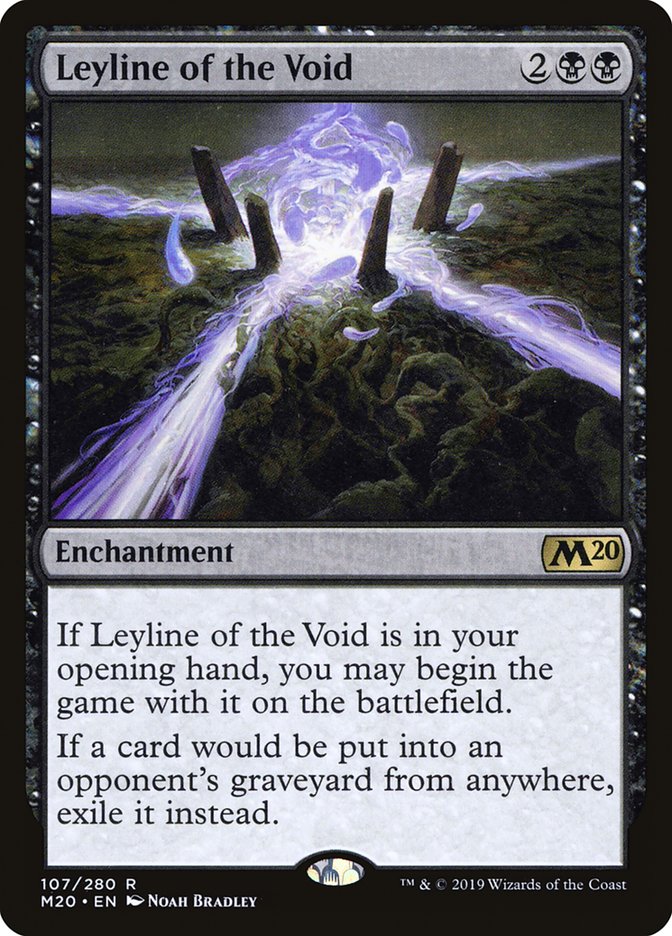 Leyline of the Void [Core Set 2020] | Rook's Games and More