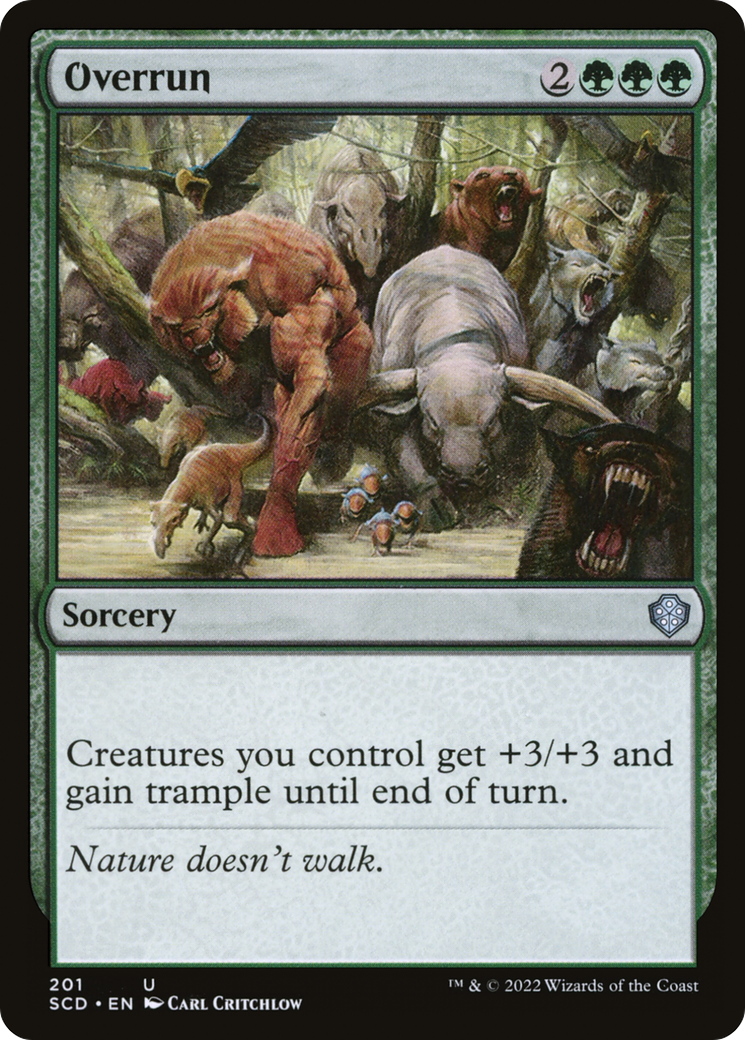 Overrun [Starter Commander Decks] | Rook's Games and More