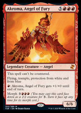 Akroma, Angel of Fury [Time Spiral Remastered] | Rook's Games and More