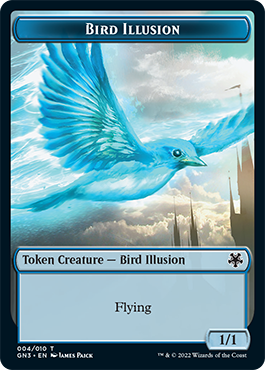 Bird Illusion // Demon Double-Sided Token [Game Night: Free-for-All Tokens] | Rook's Games and More