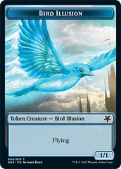 Bird Illusion // Elf Warrior Double-Sided Token [Game Night: Free-for-All Tokens] | Rook's Games and More
