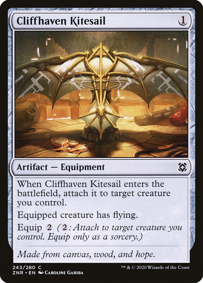 Cliffhaven Kitesail [Zendikar Rising] | Rook's Games and More