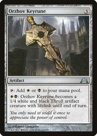Orzhov Keyrune [Gatecrash] | Rook's Games and More