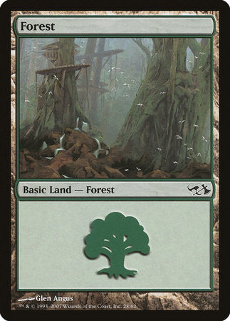 Forest (28) [Duel Decks: Elves vs. Goblins] | Rook's Games and More