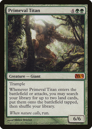 Primeval Titan [Magic 2012] | Rook's Games and More