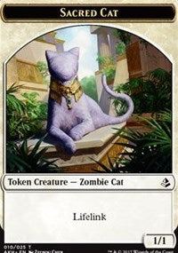 Sacred Cat // Insect Token [Amonkhet Tokens] | Rook's Games and More