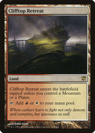 Clifftop Retreat [Innistrad] | Rook's Games and More