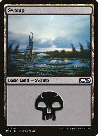 Swamp (272) [Core Set 2019] | Rook's Games and More