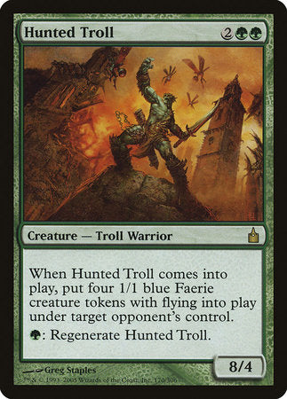 Hunted Troll [Ravnica: City of Guilds] | Rook's Games and More