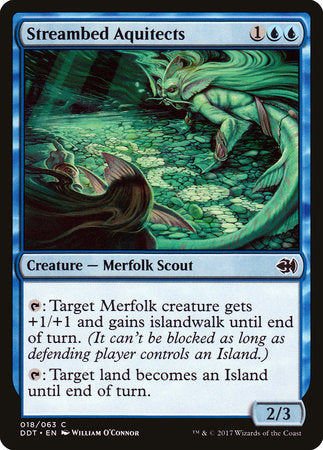 Streambed Aquitects [Duel Decks: Merfolk vs. Goblins] | Rook's Games and More