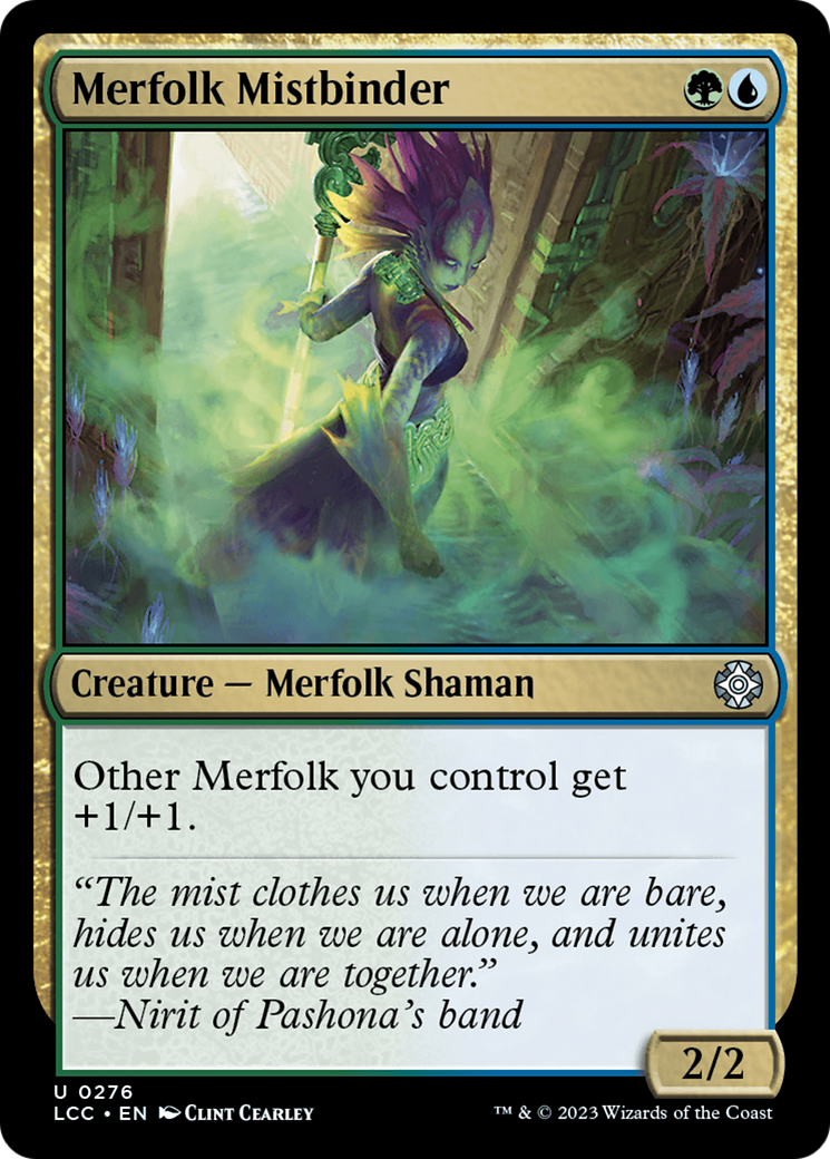 Merfolk Mistbinder [The Lost Caverns of Ixalan Commander] | Rook's Games and More