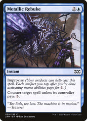 Metallic Rebuke [Double Masters] | Rook's Games and More