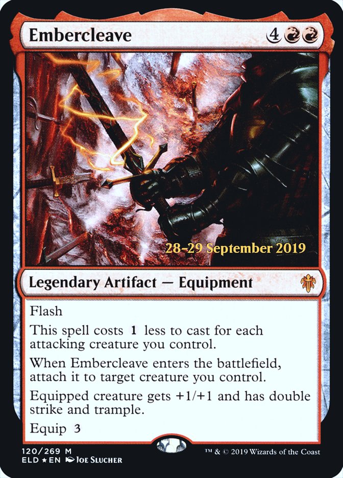 Embercleave  [Throne of Eldraine Prerelease Promos] | Rook's Games and More