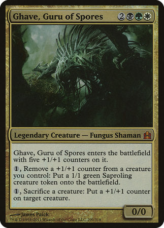 Ghave, Guru of Spores (Oversized) [Commander 2011 Oversized] | Rook's Games and More