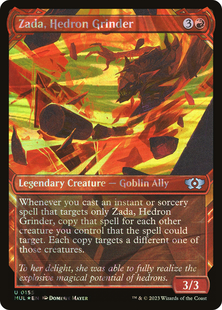 Zada, Hedron Grinder (Halo Foil) [Multiverse Legends] | Rook's Games and More