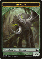 Elephant Token [Modern Masters 2017 Tokens]