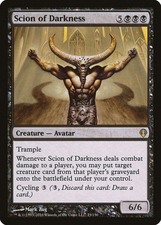 Scion of Darkness [Archenemy] | Rook's Games and More